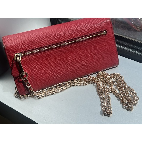 Prada Wallet On A Chain - Red EUC‎ - Picture 7 of 7